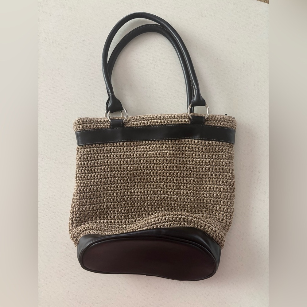Accessories Brand Tan and Black Women's Tote Bag